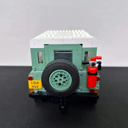 MOC Motorized Building Block Set: Land Rover Defender 90, Model E0090
