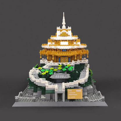 Wange Building Block Set: Famous China LAOJUN Mountain, Model 6234