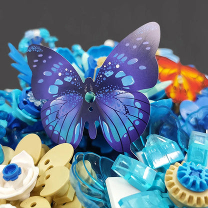 JieStar Building Block Set: Dried Flower Decoration, Model JJ9045
