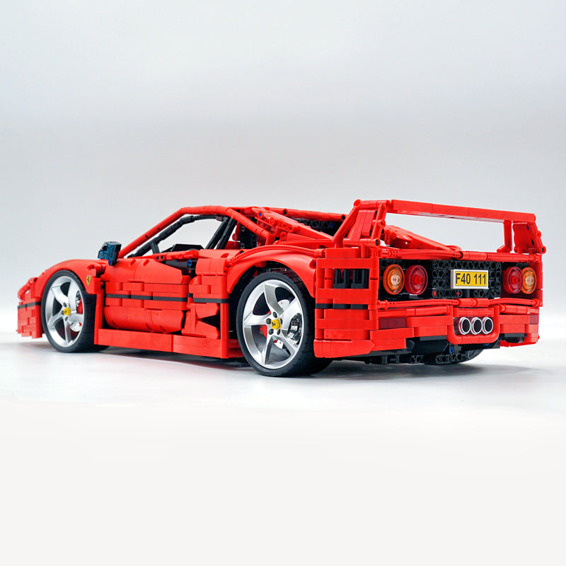 Trilumity Building Block Set: 1:8 The Ultimate 80s Turbo Icon Supercar (4026-Piece)