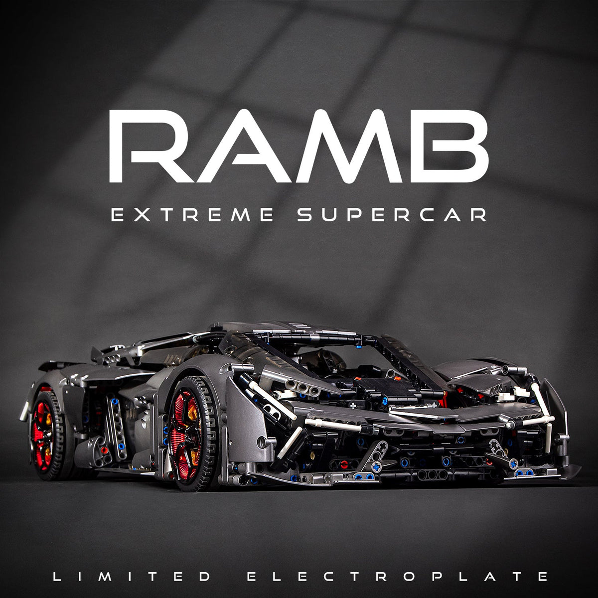 Trilumity Building Block Set: 1: 8 Lamborghini Terzo Millennio (3358-Piece)