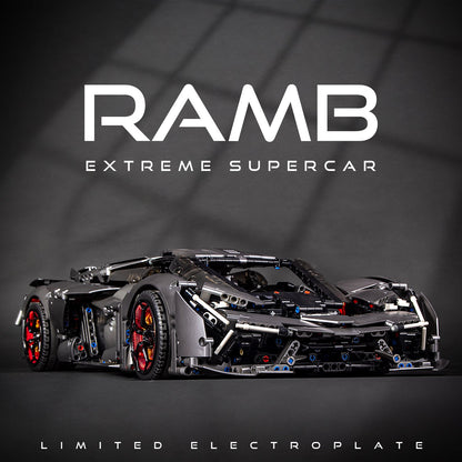 Trilumity Building Block Set: 1: 8 Lamborghini Terzo Millennio (3358-Piece)