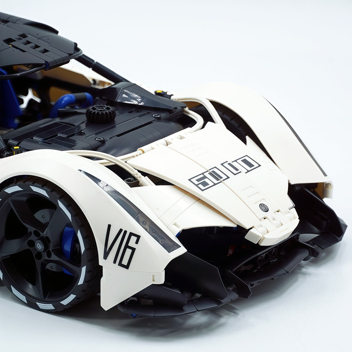 Trilumity Building Block Set: 1:8 Devel Sixteen V16 | Officially Licensed (4016Piece)
