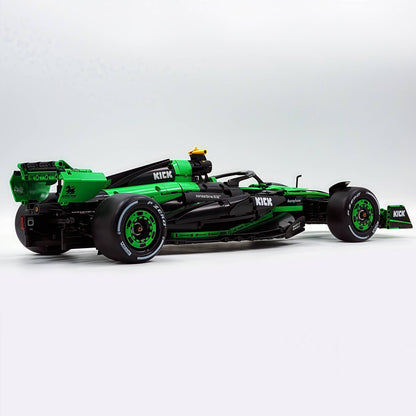 Trilumity Building Block Set: 1: 8 Kick Sauber F1 Team C44, Officially Licensed Model (2553-Piece)