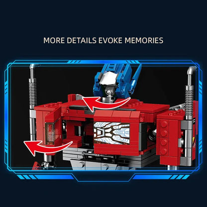 JieStar Building Block Set: Movie Ideas Transform Optimus Prime Robot, Model JJ9022