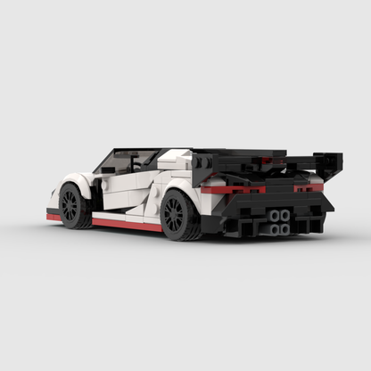 Trilumity MOC Building Block Set: 1:24 Supercar (300+-Piece) | MOC Building Set