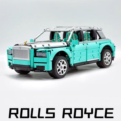 Trilumity Building Block Set: 1:8 Rolls-Royce Cullinan with Remote Concrol | Bavbrick.com