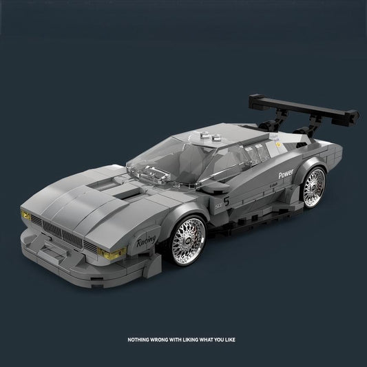 Trilumity Building Block Set: 1: 24 BMW M1 with Container Display Case (368-Piece)