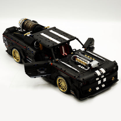 Trilumity Motorized Building Block Set: 1: 8 Dodge Challenger with Remote Control (3751-Piece)