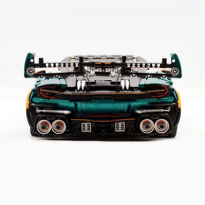 Trilumity Building Block Set: 1:8 Aston Martin Vulcan | British Racing Icon | 3794+-Piece