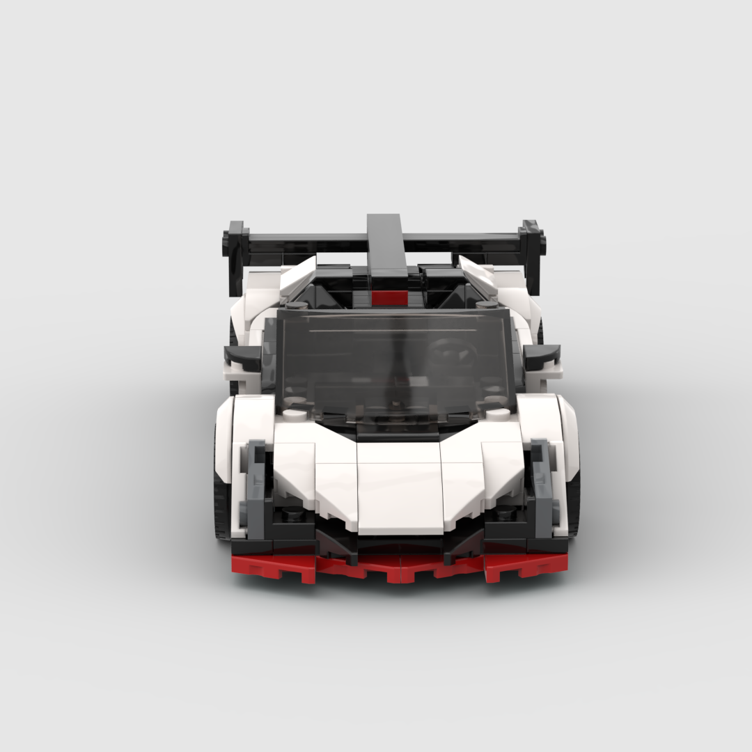 Trilumity MOC Building Block Set: 1:24 Supercar (300+-Piece) | MOC Building Set