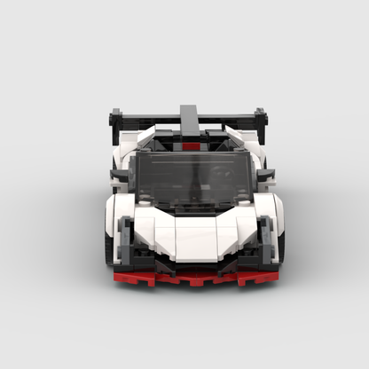 Trilumity MOC Building Block Set: 1:24 Supercar (300+-Piece) | MOC Building Set