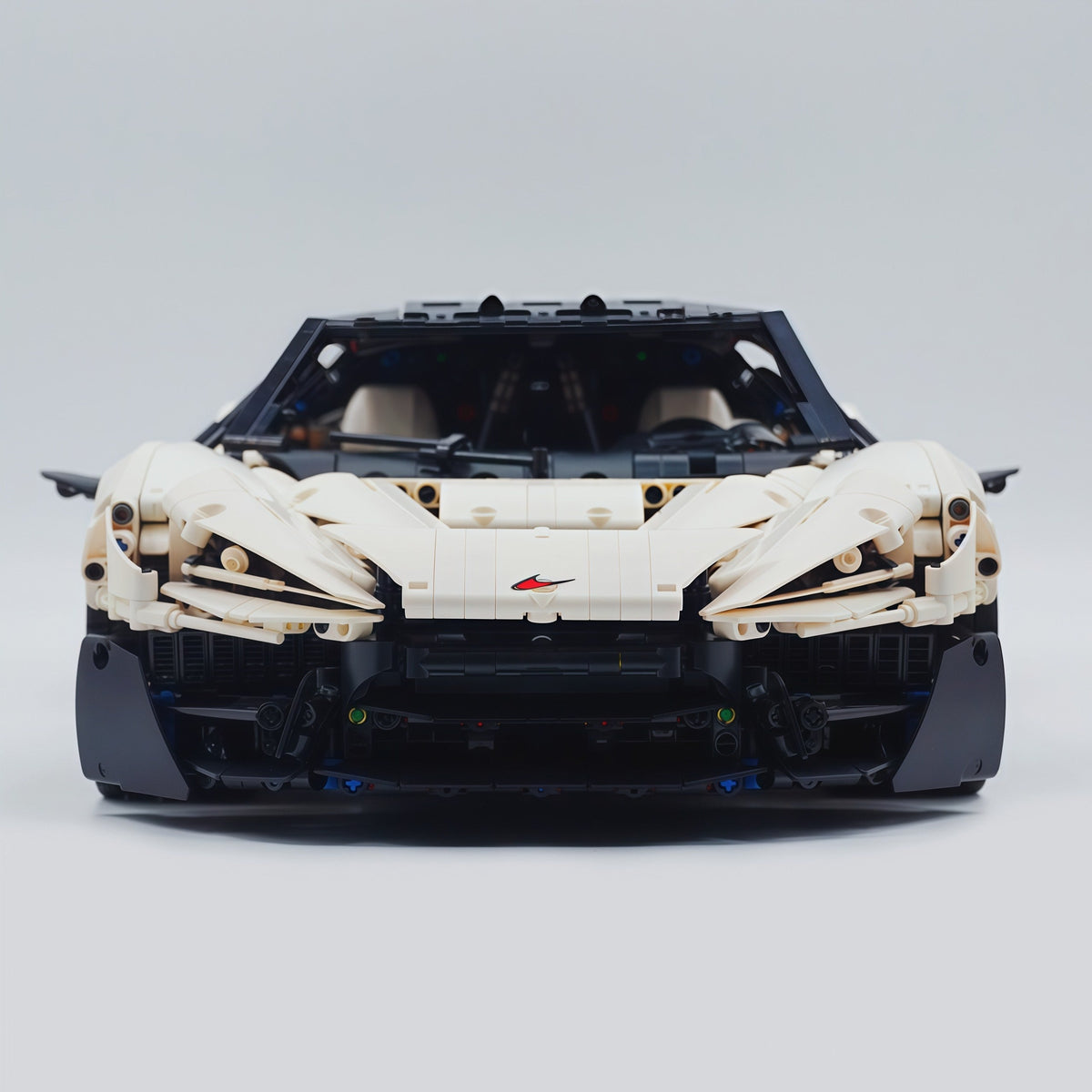 Trilumity Motorized Building Block Set: 1:8 The Ultimate British Woking Hypercar | White Custom Edition | Shipped in Original Gift Box (4200+-Piece)