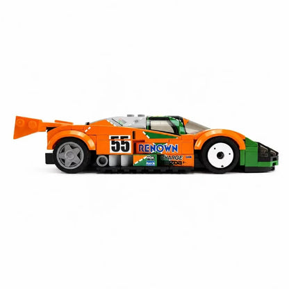 Trilumity Building Block Set: Mazda 787B 1991 Le Mans Rally | Includes a Complete Set of Stickers| 261-Piece