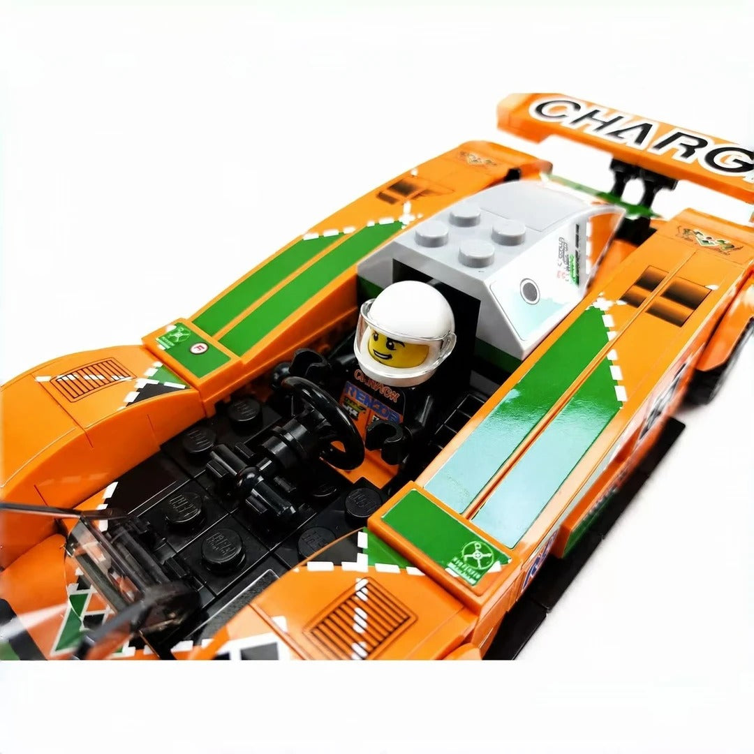 Trilumity Building Block Set: Mazda 787B 1991 Le Mans Rally | Includes a Complete Set of Stickers| 261-Piece