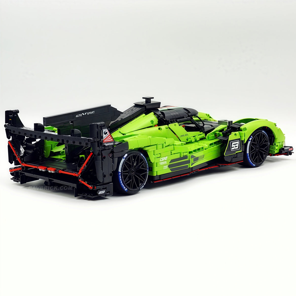 Trilumity Motorized Building Block Set: 1:8 The Ultimate LMDh Hybrid Prototype | 2024 Endurance (3771-Piece)