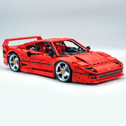 Trilumity Building Block Set: 1:8 The Ultimate 80s Turbo Icon Supercar (4026-Piece)