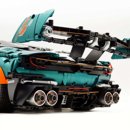 Trilumity Building Block Set: 1:8 Aston Martin Vulcan | British Racing Icon | 3794+-Piece