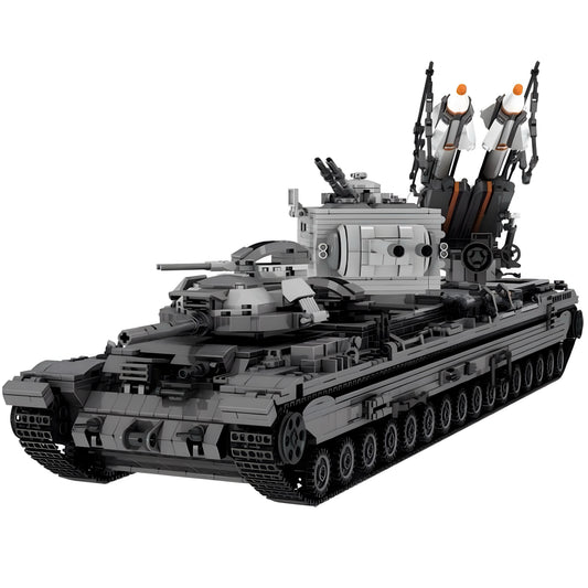 Trilumity Kv-2 Missile Carrier Tank Building Block Set, 3,665-Piece