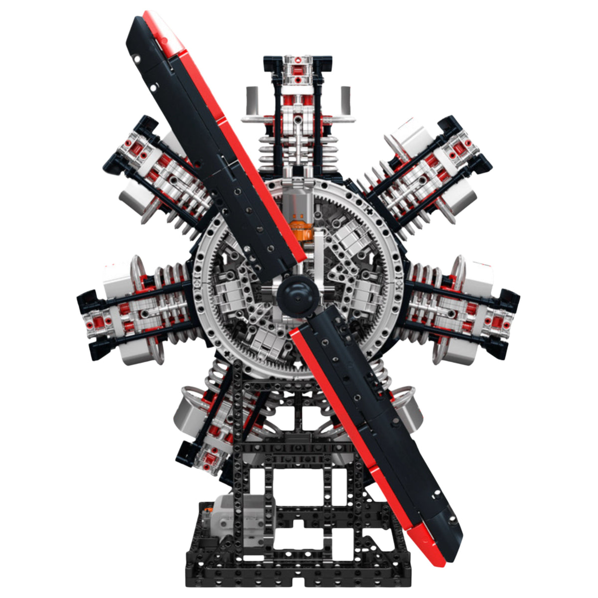 Trilumity Building Block Set: The Ultimate Motorised Radial Aircraft Engine | 3090Piece