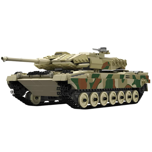 Trilumity Leopard 2 Tank Building Block Set, Remote Control, 1,094-Piece