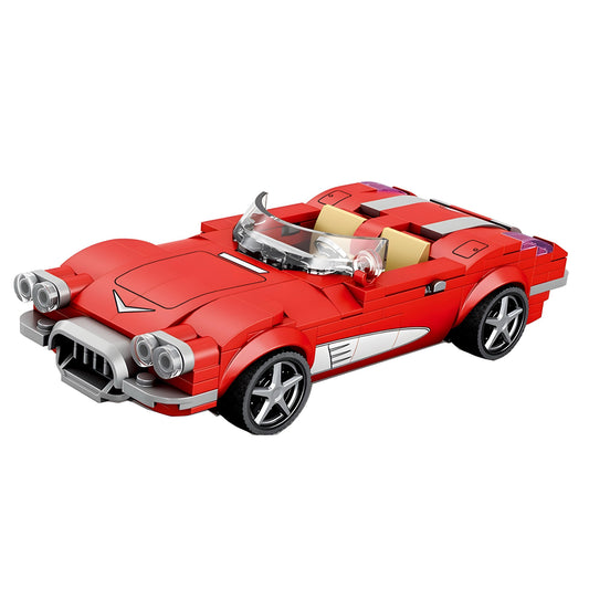 Trilumity Building Block Set: 1: 24 1959 Vintage Roadster (312-Piece)