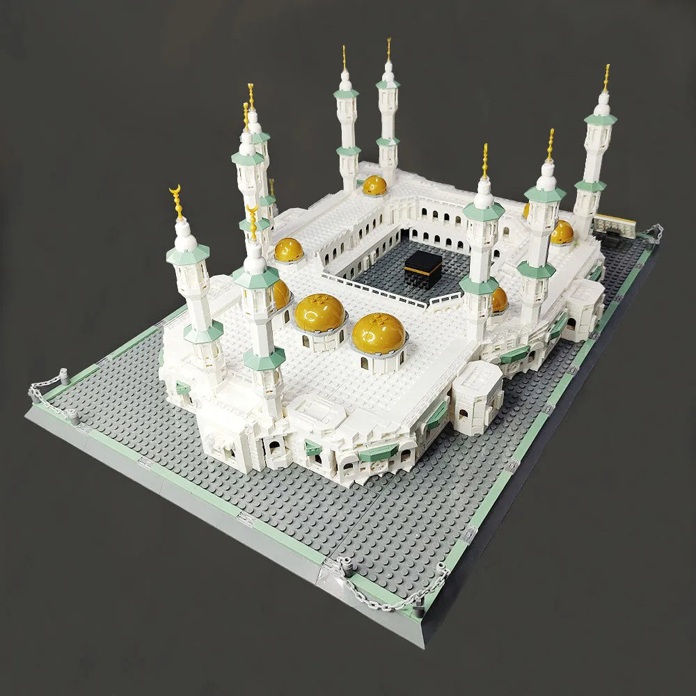 Wange MOC Building Block Set: Great Mecca Grand Mosque