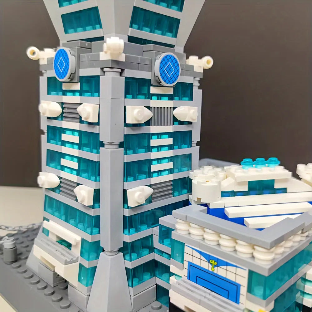 Wange MOC Building Block Set: Taipei 101 Tower, Model 5221