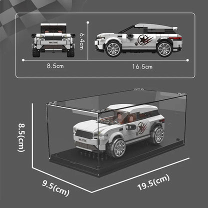 Mould King Building Block Set: Mini Rovar Evoqua Car Champions, Model K27056