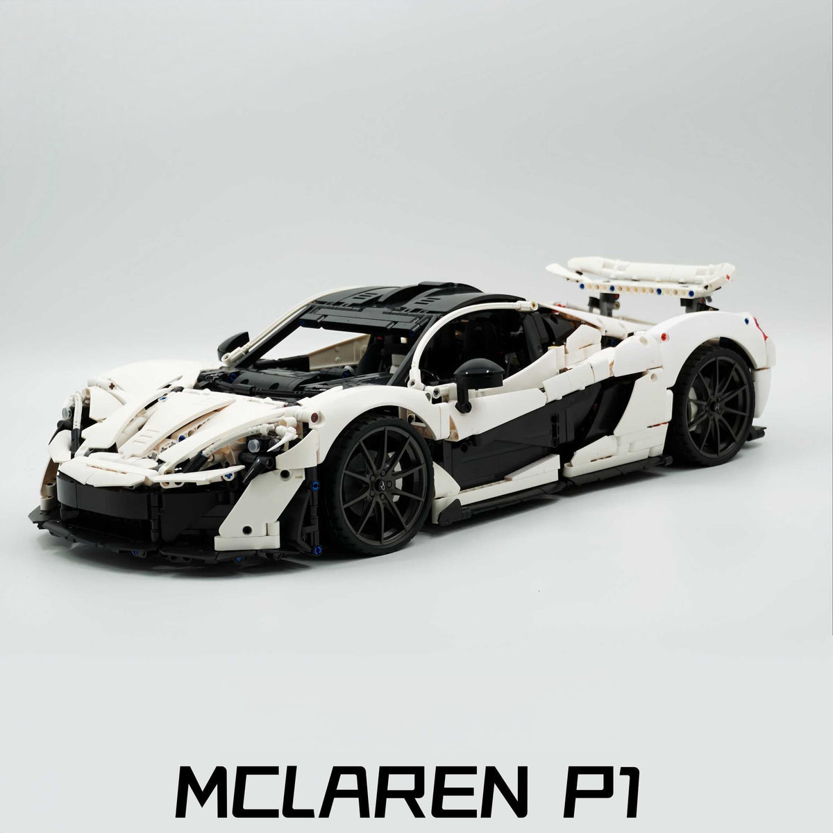 Trilumity Building Block Set: 1: 8 The Ultimate British Hybrid Hypercar | White Custom Edition(3893-Piece)