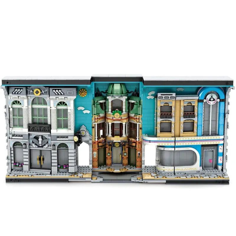 Reobrix Building Block Set: Harry Potter Streetscape Book of Architecture, Model RE66032