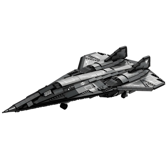 Trilumity SR-72 Reconnaissance Aircraft Building Block Set, 2,073-Piece