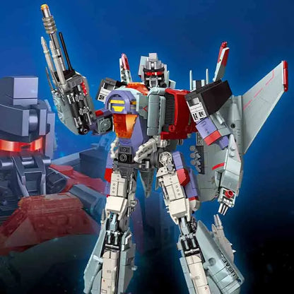 JieStar Building Block Set: Super Hero Blitz Wing Mecha Robot Warrior, Model 58047