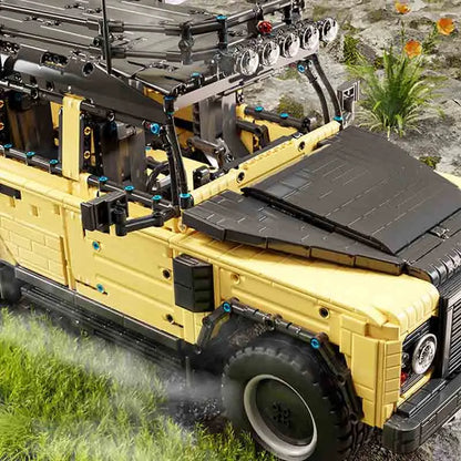 Happy Build MOC Building Block Set: Motorized Off Road Rock Glgan, Model YC23029