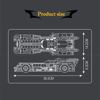 Mould King MOC Building Block Set: Bat Sports Car, Model K10058