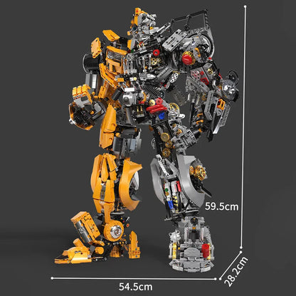 MOC Building Block Set: Mech MOC Metamorphic Bumblebee Robot, Model V5014
