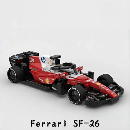 Trilumity Building Block Set: 2026 Formula Car | Includes A Complete Set of Stickers | 254Piece