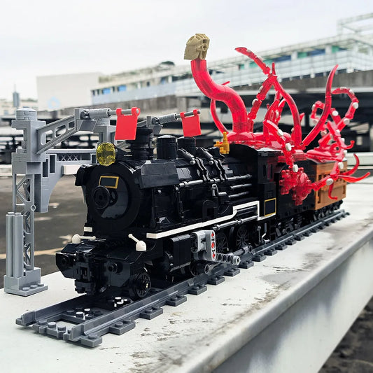 DK MOC Building Block Set: Assembled Unlimited Train, Model DK80017