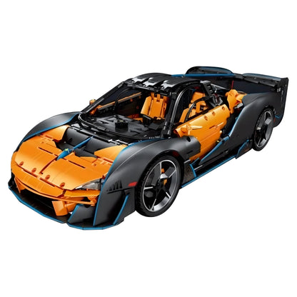 Trilumity McLaren Sabre Sharpens the Supercar - A Precision Superbuild Building Block Set, 1:8 Scale, Remote Control, 3,862-Piece