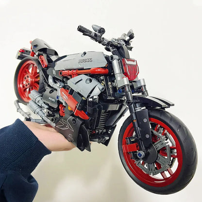 JieStar MOC Building Block Set: Super Speed 1260S Racing Motorcycle, Model JS91021