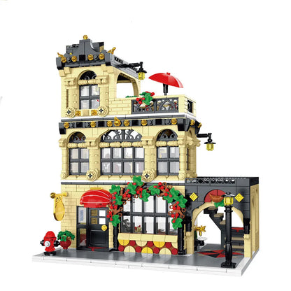 MORK MOC Building Block Set: Restaurant Block Module, Model 20114
