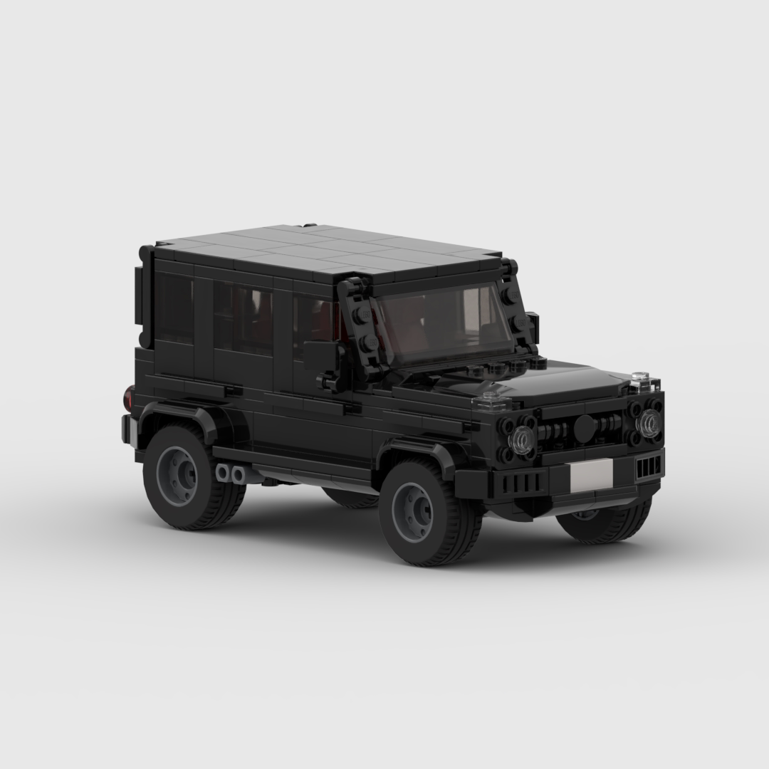 Trilumity MOC Building Block Set: 1:24 Mercedes-Benz Car (300+-Piece) | MOC Building Set