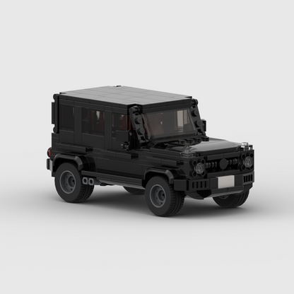 Trilumity MOC Building Block Set: 1:24 Mercedes-Benz Car (300+-Piece) | MOC Building Set