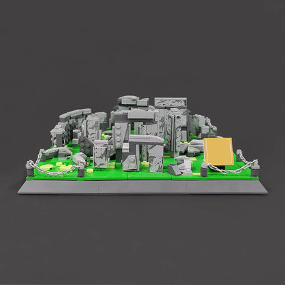 Wange Building Block Set: England Stonehenge Wiltshire, Model 4224