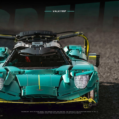 Trilumity Building Block Set: 1: 8 Aston Martin Valkyrie Hypercar (3869-Piece)