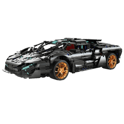 Trilumity Building Block Set: 1:8 Lamborghini Italian V8 Concept Supercar Set (3520-Piece)