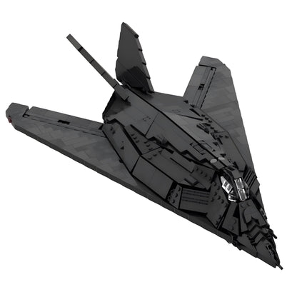 Trilumity F-117 Nighthawk Building Block Set, 1,134-Piece