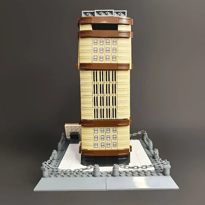 Wange MOC Building Block Set: New York Flatiron 4220