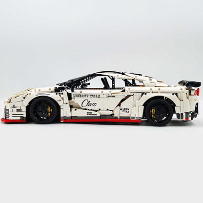 Trilumity Building Block Set: 1: 8 Nissan R35 GTR, Perfectly Restore Details, Additional Engine Model (4098Piece)