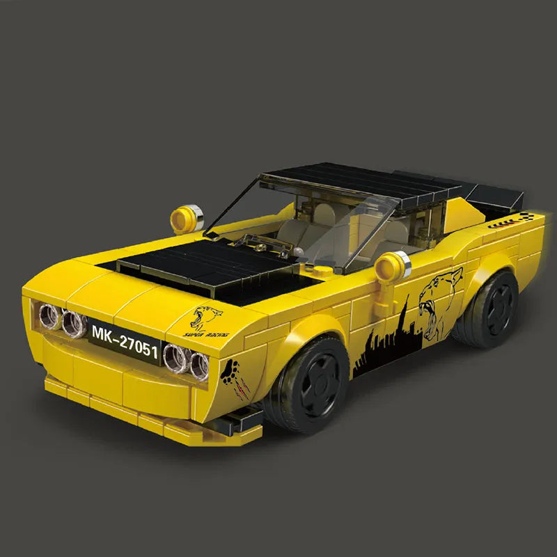 Mould King Building Block Set: Mini Challenger SAT Speed Champions, Model K27051